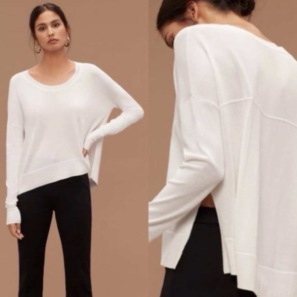 Aritzia Asymmetrical Sweater